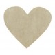 Confetti coeur taupe intisse les 100 confettis coeurs 