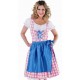 Déguisement bavaroise dirndl femme luxe