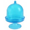 Boîtes à dragées cloche sur pied couleur 5.5 cm les 4