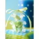 Boîte à dragées fille plexi transparent 7 cm les 4