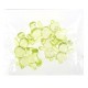 Perles Ours Vert Anis Transparent 2.9 cm les 6