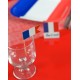 Pique cocktail drapeau Français les 10