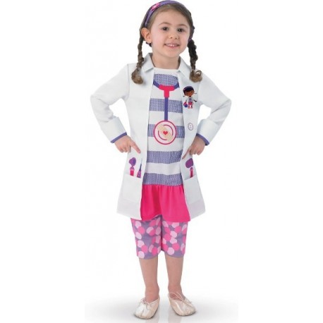 Déguisment Docteur la Peluche Disney™ fille luxe