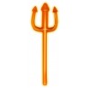 Trident Diabolique Lumineux orange 23 cm
