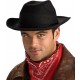 Chapeau Cowboy noir adulte