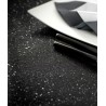 Chemin de table tulle noir pailleté 5 M
