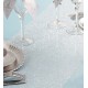 Chemin de table tulle argent pailleté 5 M