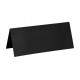 Marque place rectangle carton noir les 10