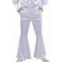 Déguisement Pantalon Disco Blanc Paillettes Homme Deluxe