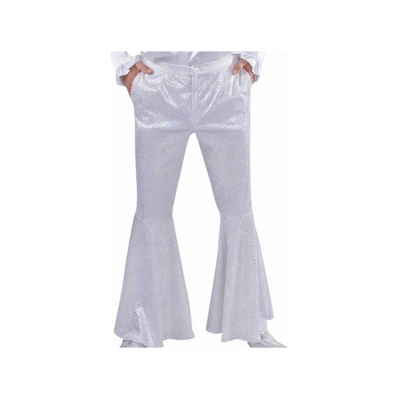 Pantalon Évasé à Paillettes Pour Homme - Style Disco Années 70/80 - Pour Fête, Carnaval, Déguisement