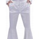 Deguisement Pantalon Disco Blanc Paillettes Homme 