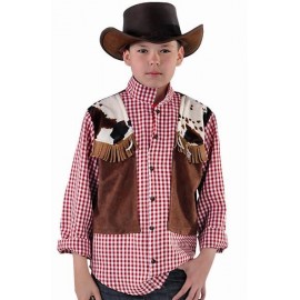 Déguisement cowboy garçon luxe