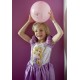 Ballons princesse rose 23 cm les 8