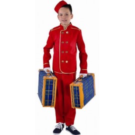 Déguisement Bellboy groom d'hôtel enfant deluxe