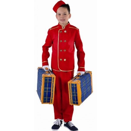 Déguisement Bellboy groom d'hôtel enfant deluxe