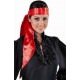 Foulard rouge satin deluxe mixte