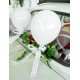 Ballon colombe blanc 23 cm les 8 Ballons mariage