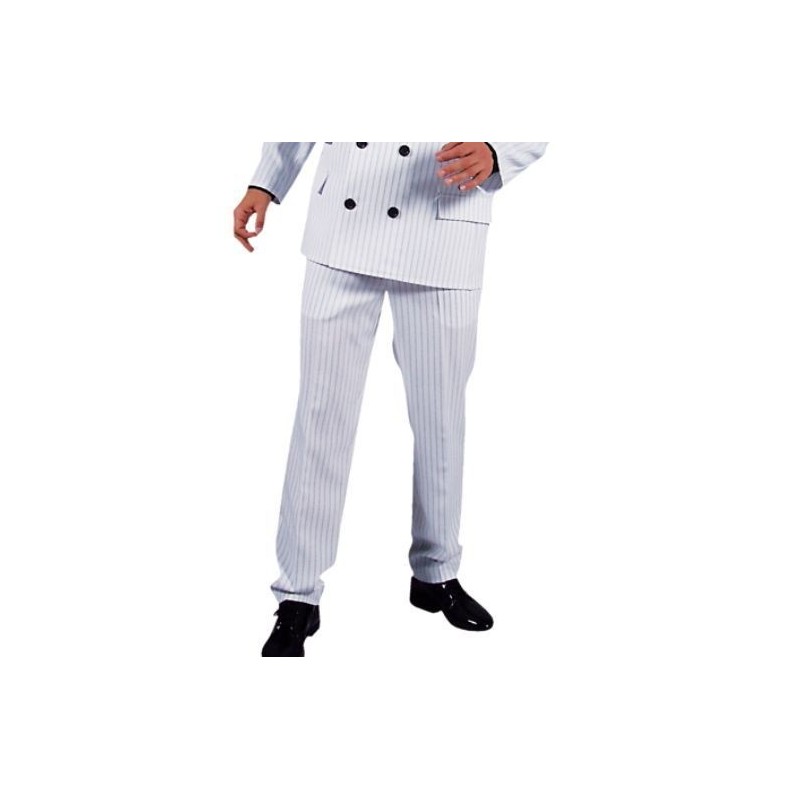 Déguisement gangster blanc homme années 20-30 luxe_ Taille L