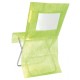 Housse de chaise intissé vert anis personnalisable les 10