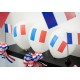Ballons France drapeau Français 23 cm les 8