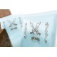 Housses de chaise Pirate bleu ciel les 6