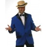 Déguisement Veste Colbert Bleu Cobalt homme luxe
