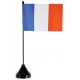 Drapeau de table France 25 cm