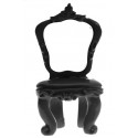 Marque place chaise baroque noire les 2