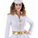 Deguisement capitaine de marine blanc femme deluxe