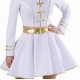 Deguisement capitaine de marine blanc femme deluxe