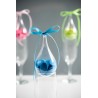 Goutte d'eau transparente à dragées x1