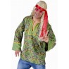 Déguisement chemise hippie Summer of love homme luxe