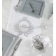 Chemin de table just married blanc intissé 5 M