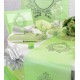 Chemin de table just married vert anis intissé 5 M