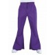 Déguisement pantalon hippie violet homme luxe
