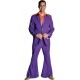 Déguisement disco violet homme 70's luxe