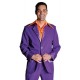 Déguisement disco violet homme 70's luxe