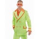 Déguisement fluo vert chic homme luxe