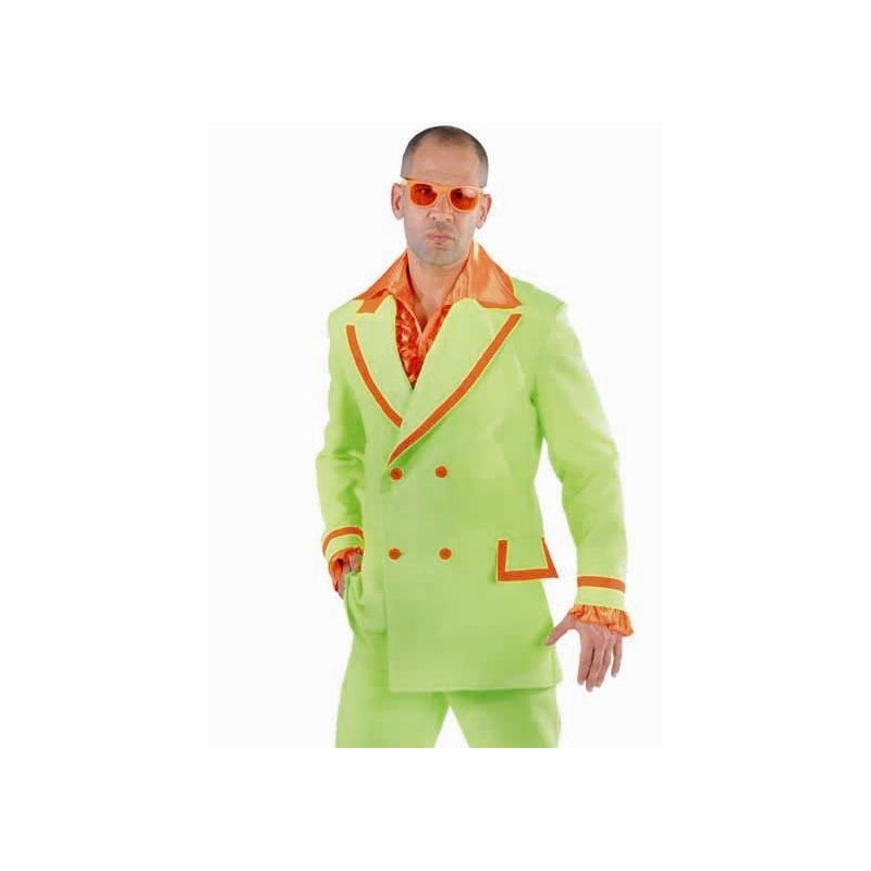 Déguisement fluo vert chic homme luxe_ Taille M