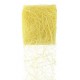 Ruban abaca jaune 5 M x 7 cm