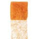 Ruban abaca orange 5 M x 7 cm