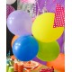 Ballon turquoise 23 cm les 8 Ballon de baudruche