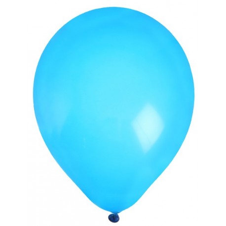 Ballon turquoise 23 cm les 8 Ballon de baudruche en latex
