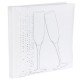 Livre d'or champagne blanc argent chic