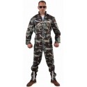 Déguisement pilote de chasse camouflage homme luxe