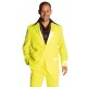 Déguisement disco fluo jaune homme 70's luxe