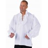 Déguisement Chemise Pirate Blanche Homme luxe