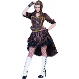 Déguisement Steampunk femme deluxe