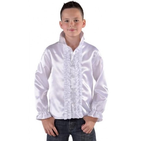 Déguisement chemise disco blanche enfant 