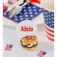 Marque place hamburger 4 cm les 10